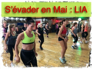 Lia à Viva Fitness ou low impact aerobic lunel et videos fitness pour accompagner les commentaires