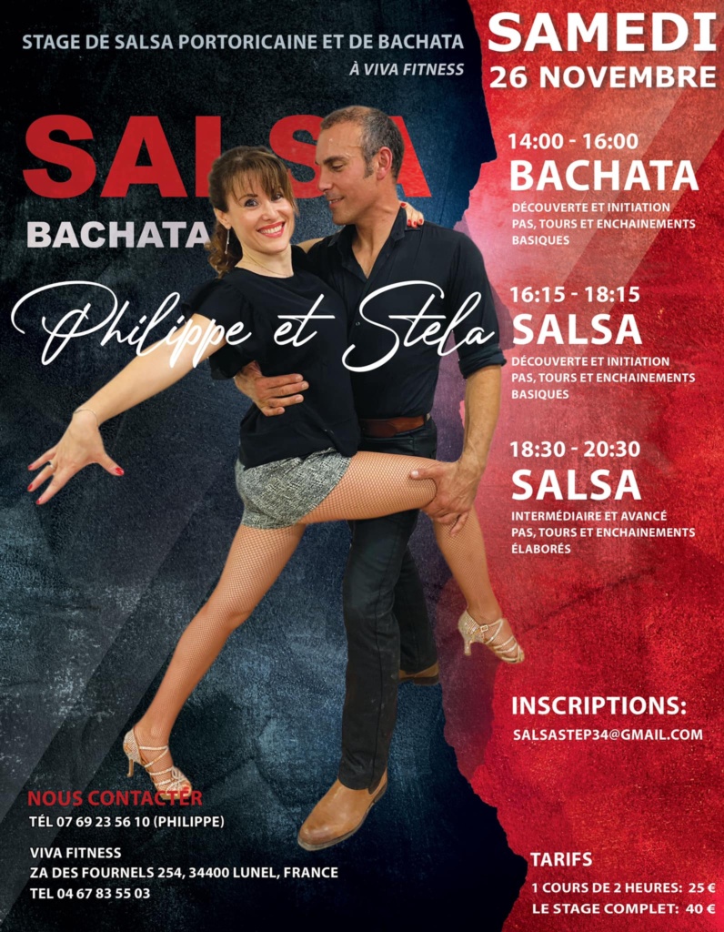 STAGE SALSA BACHATA LUNEL