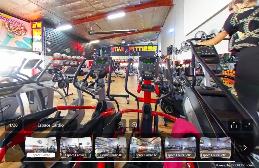 visite virtuelle du centre fitness à Lunel - Viva Fitness